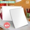 SCRIBBLEDO Small White Board Dry Erase Sheets 9”x12” for Kids