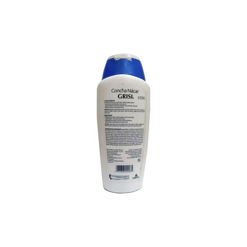 Crema Corporal Líquida Grisi Concha Nácar 400ml