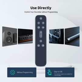 GWVEE Replacement Remote Control for JBL 9.1-Channel Soundbar - Compatible with JBL BAR913DBLKAM