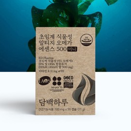 A simple day Simple day mini supercritical vegetable omega nutritional supplement 30 capsules / 담백하루 미니 초임계 식물성 오메가 영양제 30캡슐