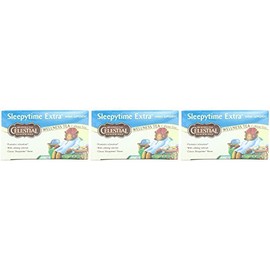 (3 PACK) - Celestial Seasonings - Sleepytime Extra Tea | 20 Bag | 3 PACK BUNDLE