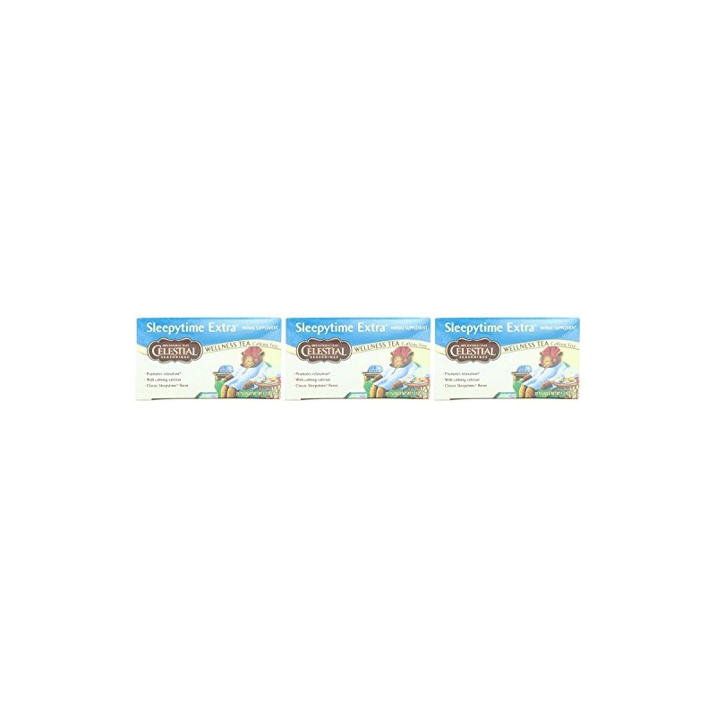 (3 PACK) - Celestial Seasonings - Sleepytime Extra Tea |