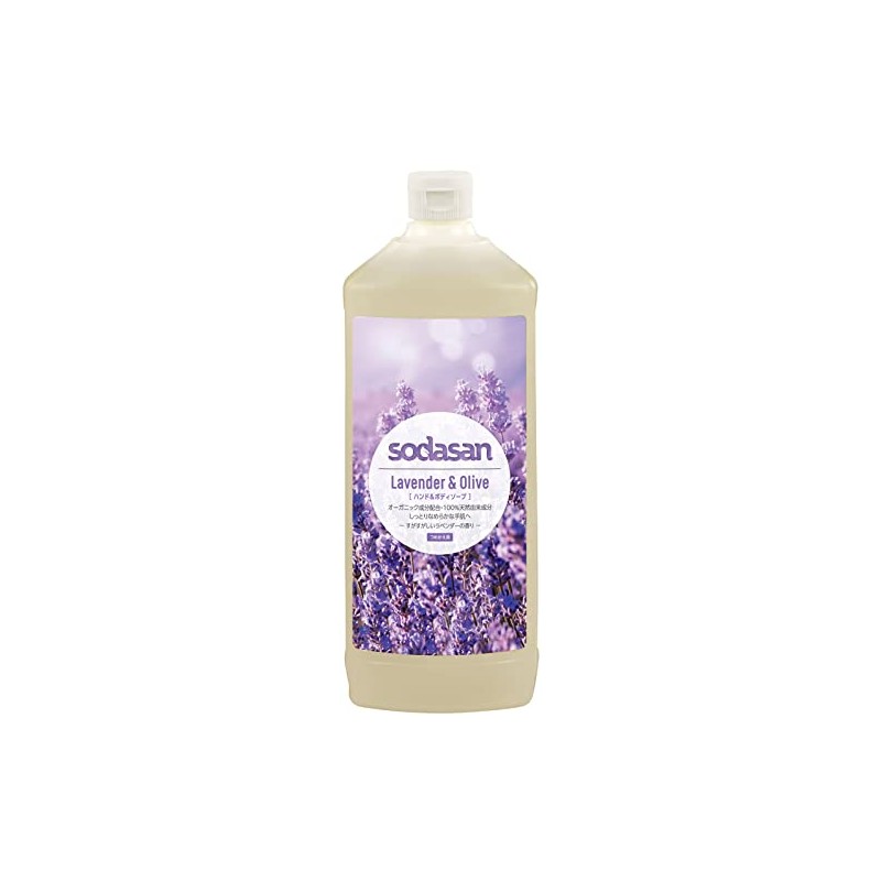 Sodasan Organic Liquid Lavender Olive (1 x 1000 ml)