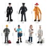Ieron 7 Piece Person Figure Model Playset, Person Figure, Vet,