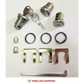 DBG Ventures FIT 1969-1972 Chevelle, GTO, Skylark, Cutlass Door & Trunk Lock set with GM keys