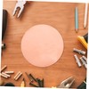 GLEAVI Copper Round Plate for Crafting and Repairs Thickness Copper