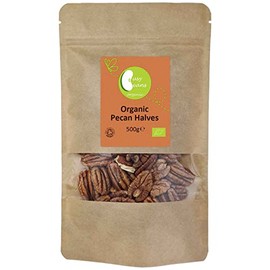 Organic Pecan Halves - Certified Organic - by Busy Beans Organic (500g)