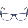 Solar Unisex Glasses R03 Scale Brown +1.5, Dark Blue, Matt.