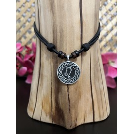 12 Assorted on an adjustable leather necklace Horoscope Zodiac Star Sign Horoscope Hana Lima® Surfer Chain Necklace