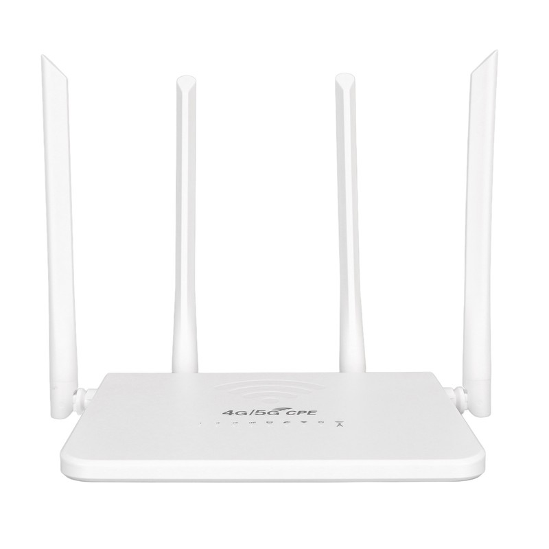 4G WiFi Router 300Mbps Standard SIM Card Slot 4 Antennas