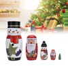 LiebeWH Russian Doll, Christmas Nesting Dolls, Christmas Decorations Attractive Decorative