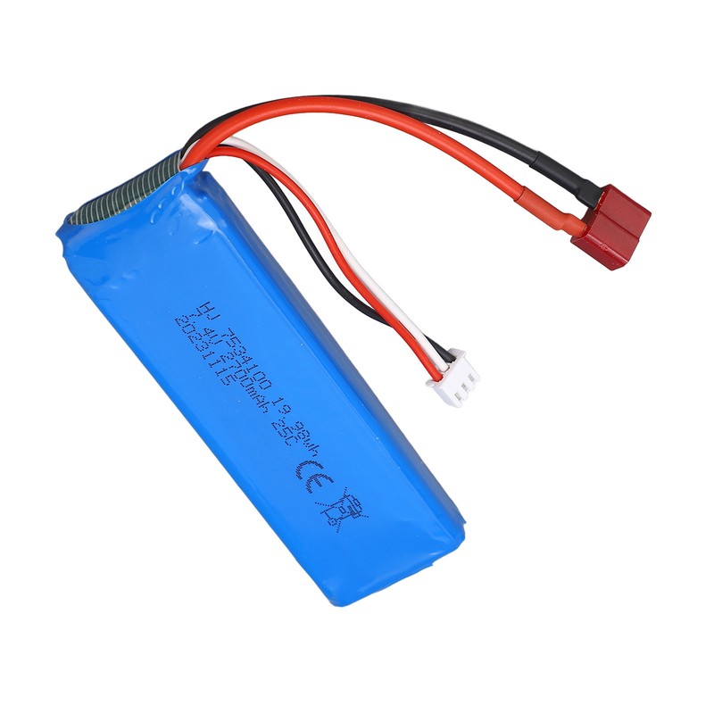 7.4V 2700mAh Battery Li Po Overcharge Short Circuit Protection Light