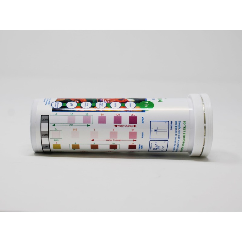 TEST ALL WATER - Aquarium 7 in 1 Test Strips