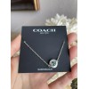 Coach New Coach New York Blue Gemstone Crystal Slider Bracelet