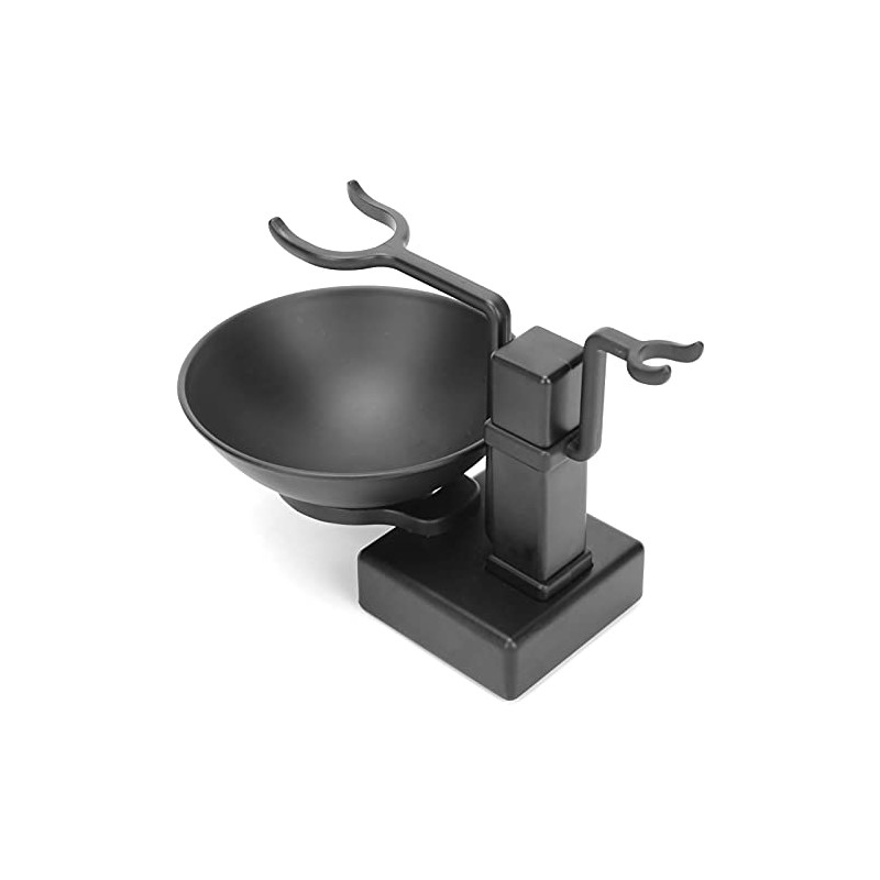 Naroote Soporte para Brocha de Afeitar de Acero Inoxidable