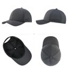 BOTVELA Men Baseball Cap Laser Cut Mesh Snapback Hat (Dark