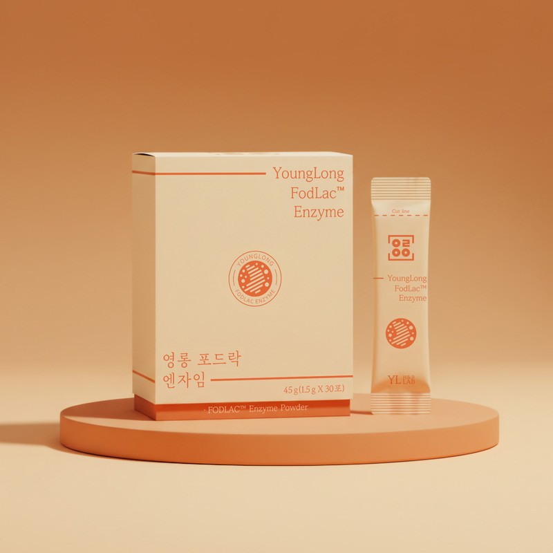 Yeonglong Yeongrong Podlock Enzyme [FODMAP Enzyme] Digestion Lactose Low FODMAP