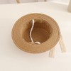 Little Girl Kids Breathable Summer Straw Hat Foldable UV Protection