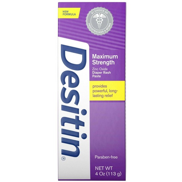 DESITIN Maximum Strength Diaper Rash Paste 4 oz