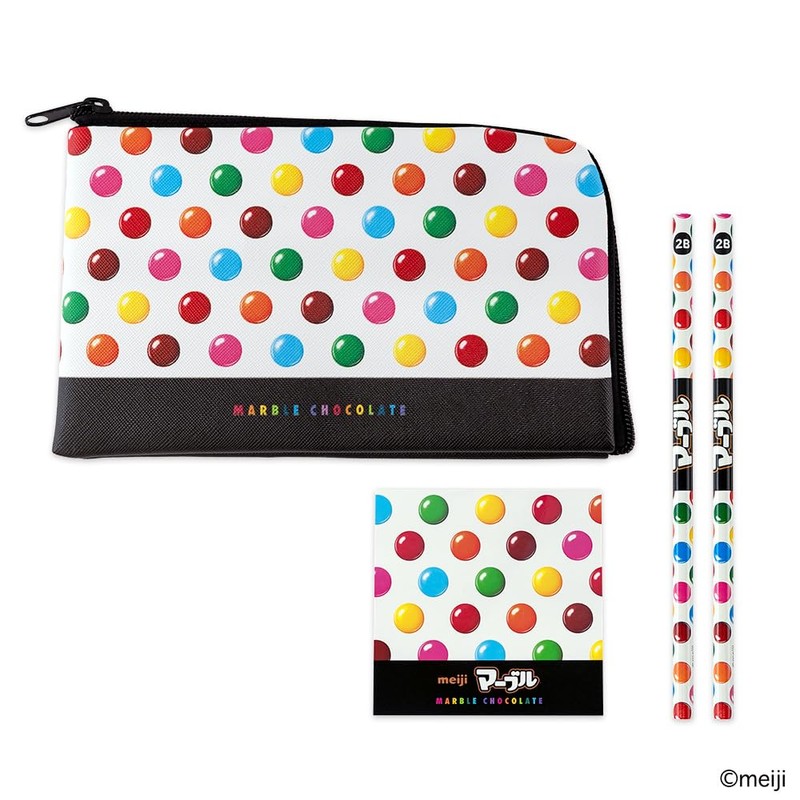 Stationery Gift Set Marble 4 Snack Market
