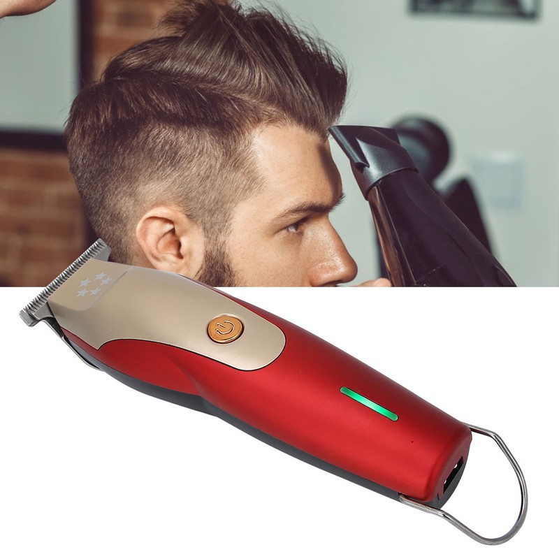 Rechargeable Hair Clipper Hair Lettering Trimmer Cutting Machine Hairdressing Tool