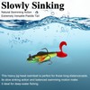 6 Pcs Fishing Lures Bait with Hooks, Pike Lures with