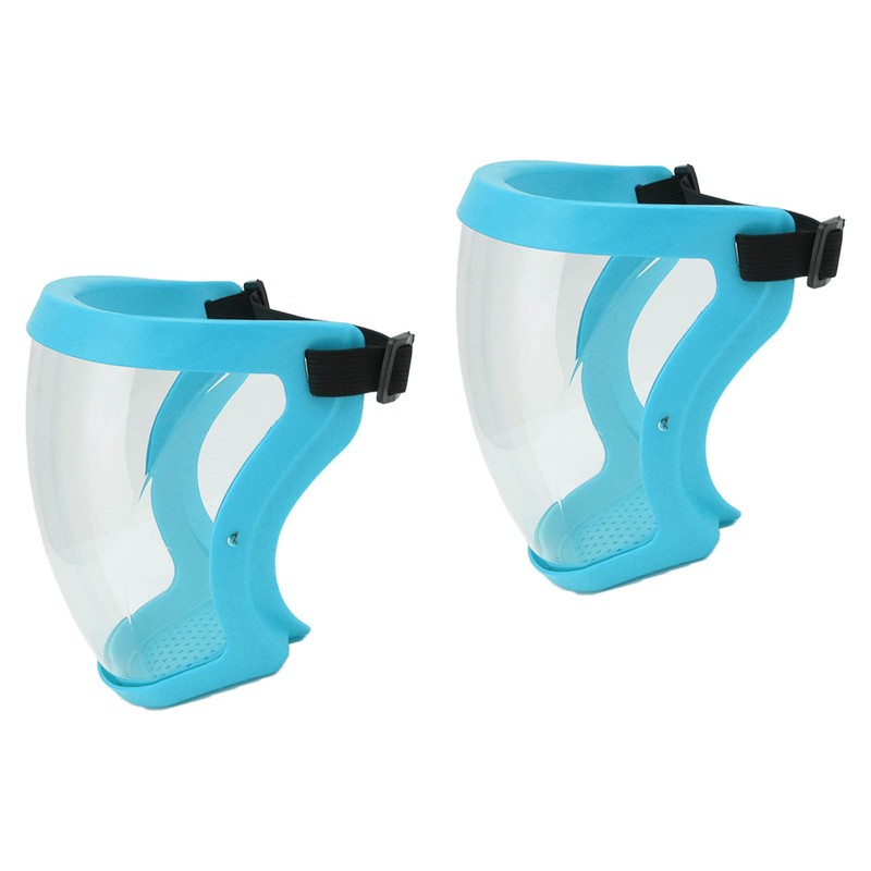 2pcs Protective Face Cover Dustproof Safety Elastic Belt Reusable Face