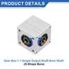 sourcing map Gear Box 90 Degree Right Angle Bevel Gearbox