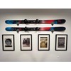Innovative 3D Printing Snow Ski Wall Mounts with Gear Hooks