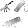 TAODAN Mini Portable Diamond Stone Sharpener with Keychain, EDC Mini