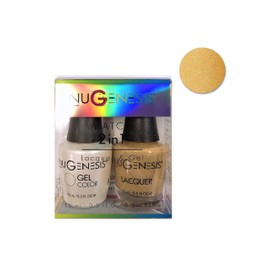 Nugenesis Matching Gel Lacquer Combo Polish | NU04 Gold Dust