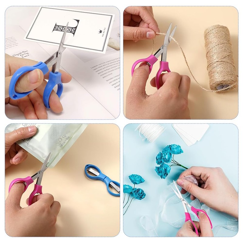 Scissors, Folding Scissors, Travel Scissors, Ultra Small, Folding Scissors, Glasses-Shaped,