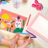 sourcing map 5 x 7 Cardboard Picture Frame, 6pcs Pink
