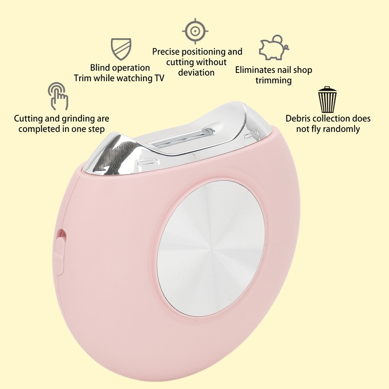 Electric Nail Clippers Safe Automatic Baby Nail File Trimmer Clippers