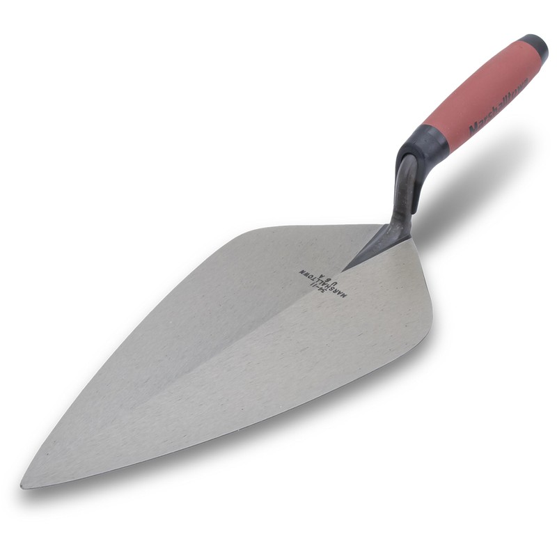 MARSHALLTOWN London Wide Brick Trowels, DuraSoft Handle Material, 146mm Width,