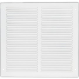 EZ-FLO 61627 Return Air Grille, white