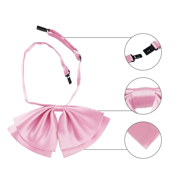 Allegra K School Ribbon, Ribbon Tie, Uniform Ribbon, Bowtie, Bowtie,