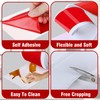 Vinyl Baseboard Molding Trim 4 Inch x 20 Feet Peel