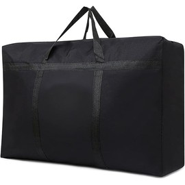 Multipurpose Extra Large Heavy Duty Storage Bags Duffle Bags for Space Saving Moving Storage (230L, Black)