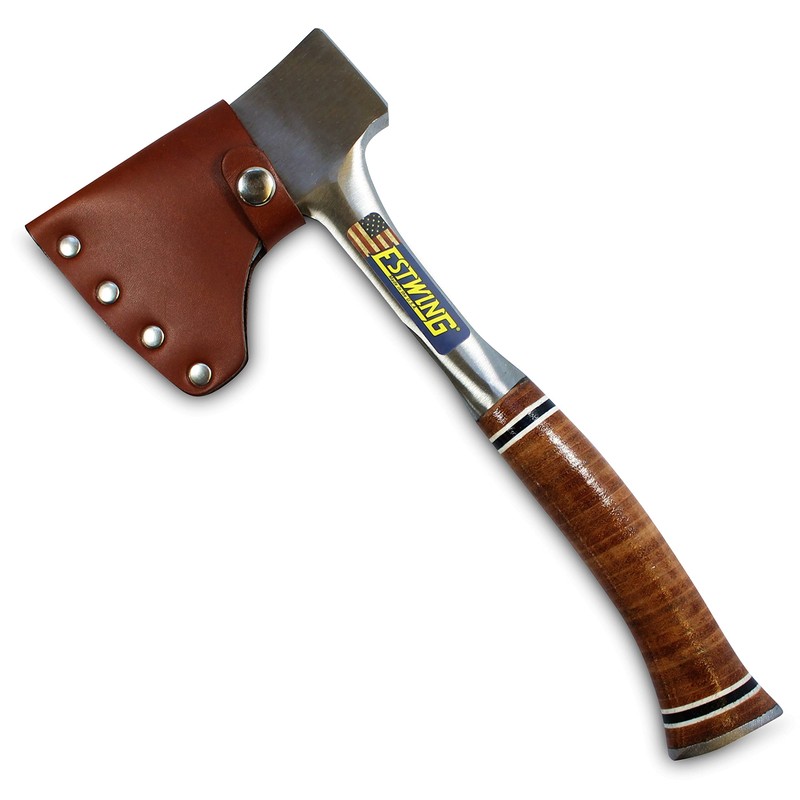 American Bench Craft Leather Hatchet Sheath fits ESTWING Hatchet Sportsman's