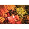 Capturing the scent of burning dried flowers.Banyan Floral Bun /
