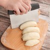 Dough Scraper, Dough Scraper with Handle and Measuring Scale, Bench