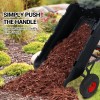 MERXENG 800 Lbs Heavy-Duty Poly Garden Dump Cart, Utility Dump
