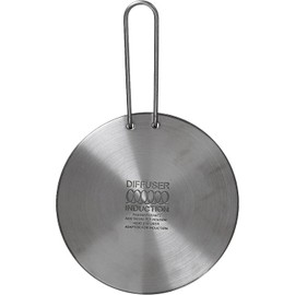 Ilsa universal adaptor plate induction 12 cm round with handle.