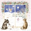 Wrendale Designs by Hannah Dale - Joy To The World - Christmas Card Set - Pack of 8