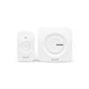 Garza - Portable Wireless Doorbell 1 Push Button + 1
