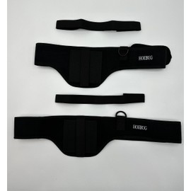 HOEBUG Concealed Carry Shoulder Holster Universal Left and Right, Gun Holster for Men/Women, Fits 9mm (M(up to 40in))