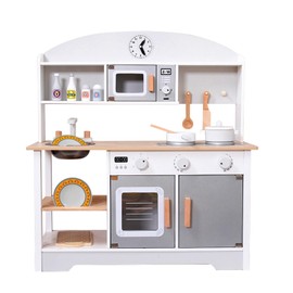 Artudatech Play Kitchen Kids Cookware Microwave Toy Gift Play Set for Children Ages 15 and Up