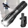 SKTJDL Tactical Flashlight with Holster Super Bright 1200LM Zoomable Law