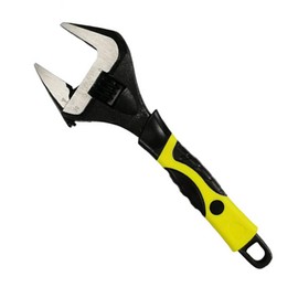 Monkey Wrench, Wide, Adjustable Wrench, Mini Size, Adjustable Wrench, Multi-functional Spanner, 8.3 inches (210 mm), Maximum Opening 1.5 inches (38 mm), Adjustable, Graduated, Lightweight, Pipe,